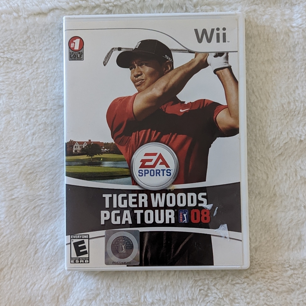 Great Condition: EA Sports Tiger Woods PGA Tour 08 Wii Console Game